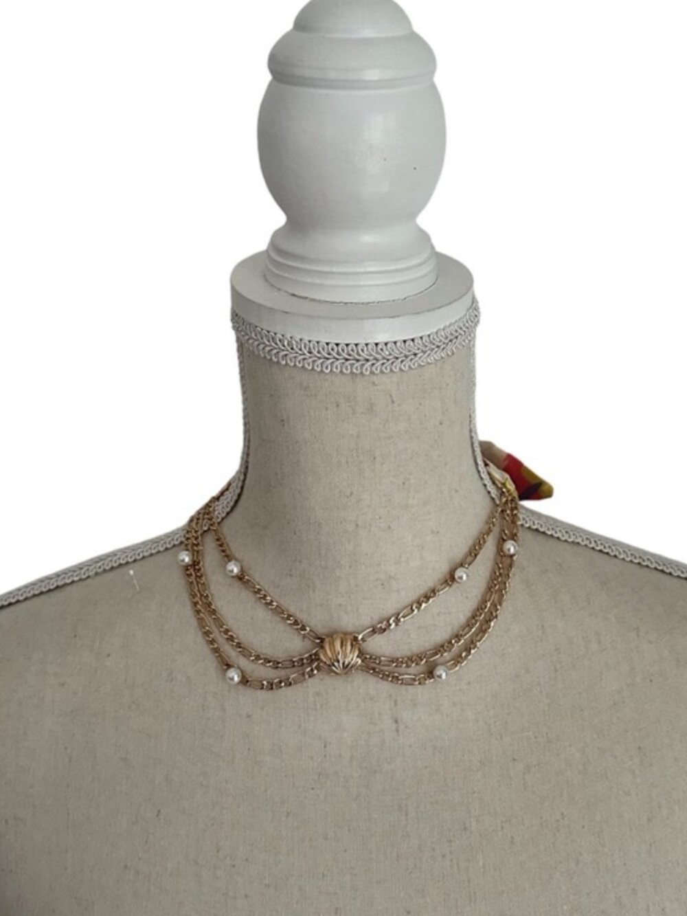 Disney The Little Mermaid Live Action Film Scarf Necklace NEW